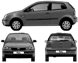 자동차 Volkswagen Polo 3-Door 2006 