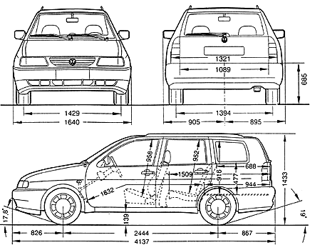 Car Volkswagen Polo Variant 