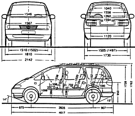 Car Volkswagen Sharan