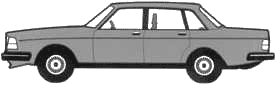 Cotxe Volvo 240 1985