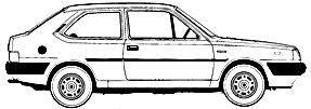 Car Volvo 343 DL