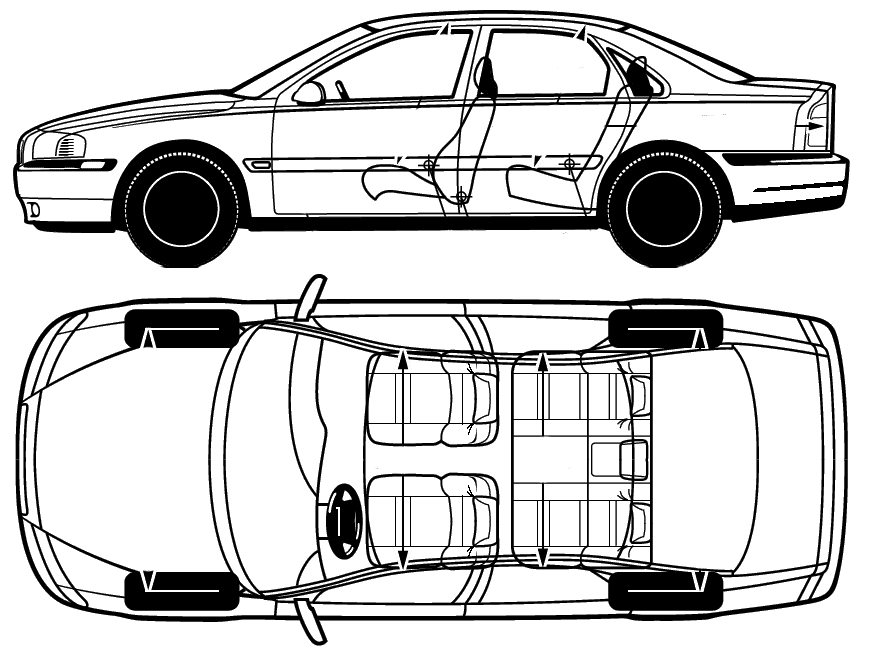 Cotxe Volvo S80