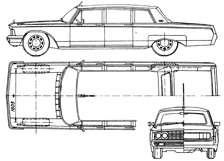 Automobilis Zil 114