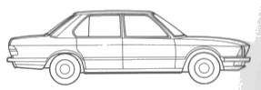 Karozza BMW 535i (E28) 