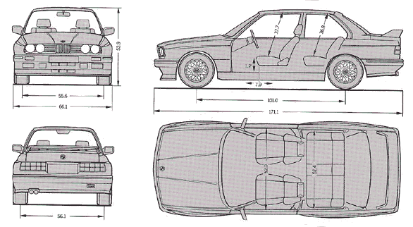 Car BMW M3 (E30) 