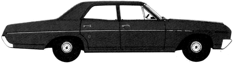 Auto Buick Special Deluxe 4-Door Sedan 1967