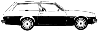 Car Chevrolet Monza Wagon 1976 