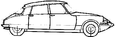 Car Citroen DS 21 