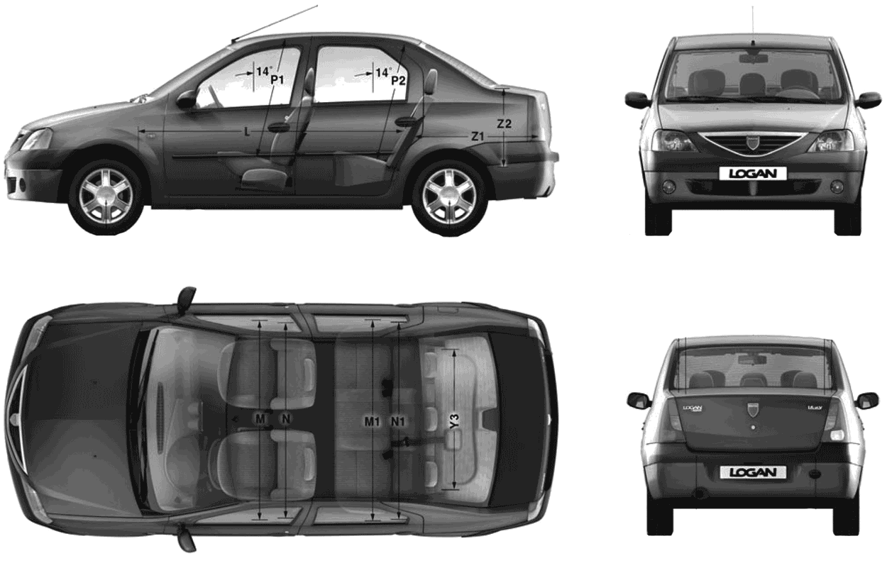小汽车 Dacia Logan