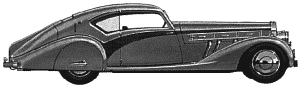 Car Delage D8-120 1936