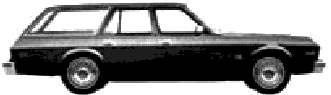 Mašīna Dodge Aspen Wagon 1977