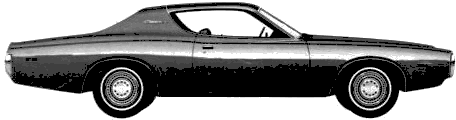 小汽车 Dodge Charger Hardtop 1972