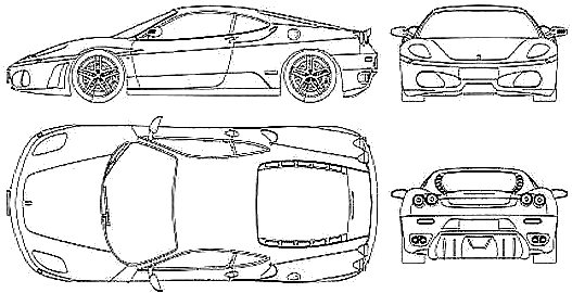 Car Ferrari F430