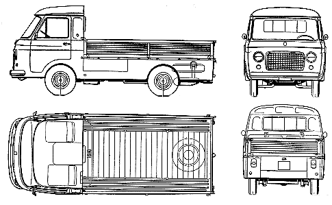 Auto FIAT 241 T 1973