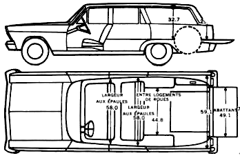小汽车 Ford Falcon Wagon 1966