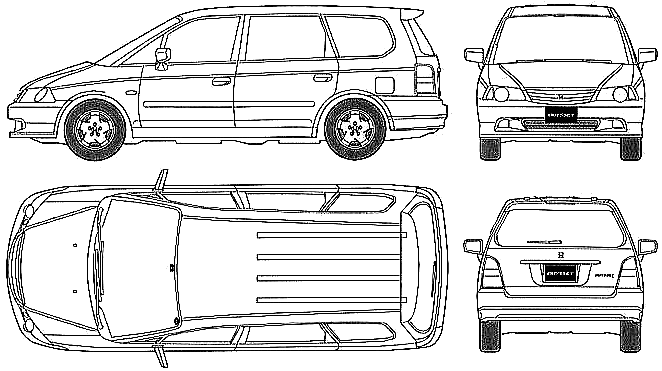 小汽车 Honda Odyssey 2003