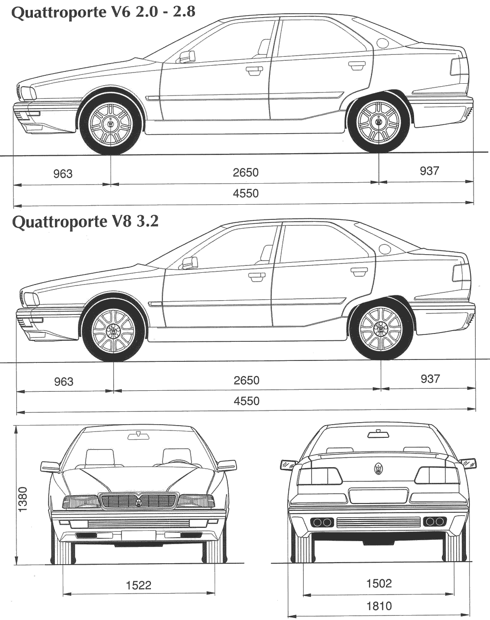 Cotxe Maserati Quattroporte
