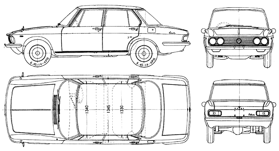 Cotxe Mazda Luce 1966