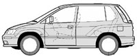 Automobilis Mitsubishi Spacerunner 2000