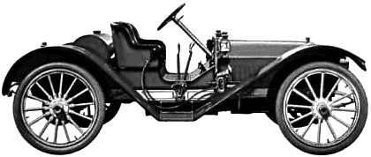 Automobilis Oldsmobile Limited Roadster 1910