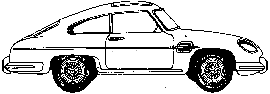 小汽車 DB Panhard HBR-5 Coupe 1959