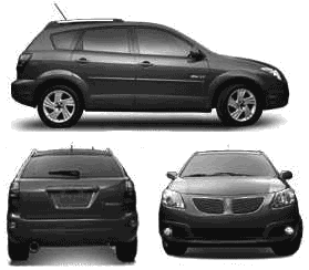자동차 Pontiac Vibe 2005 