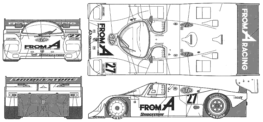 Karozza Porsche 968