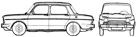 Simca 1000 1968