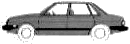 자동차 Subaru Leone DL 4-Door Sedan 1982