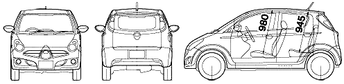 자동차 Subaru R2 2005