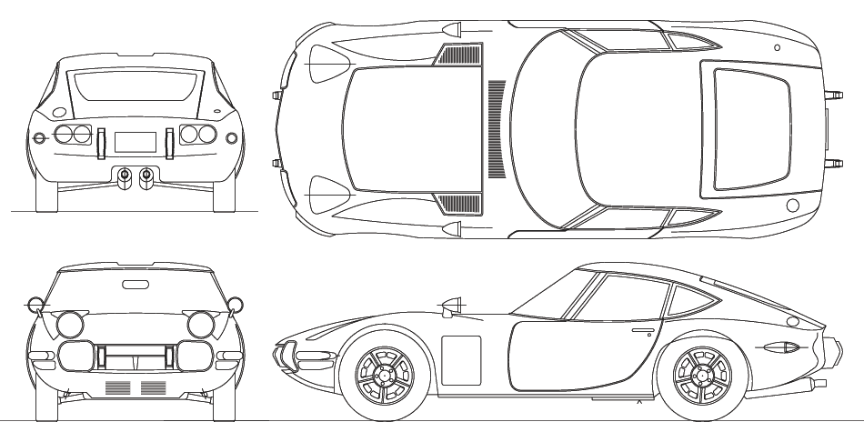 자동차 Toyota 2000 GT